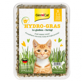Котешка трева GimCat Hydro-Grass с хидрогел 150гр.